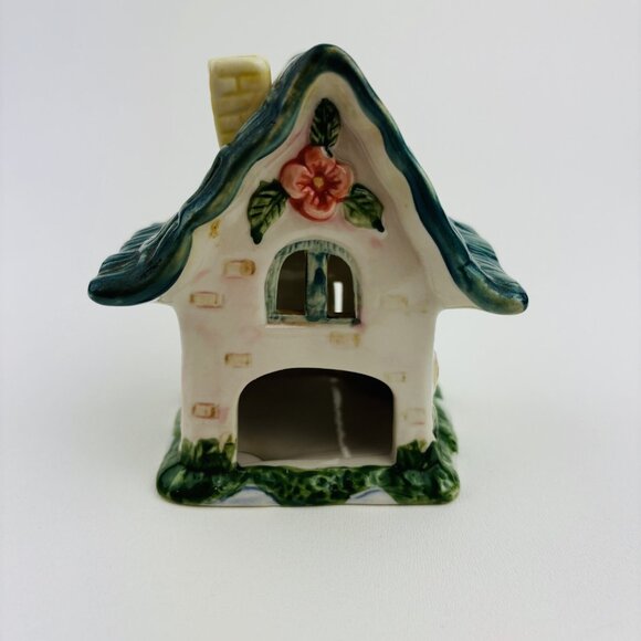 Elements Ceramic Sunflower Garden Cottage TeaLight Candle Holder Glazed - Picture 4 of 6